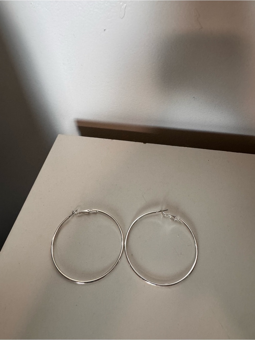 Brand new silver earrings